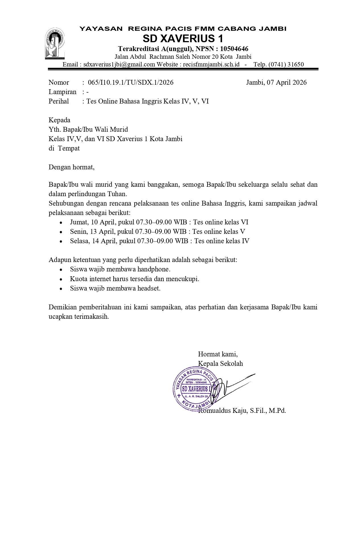 Tes Online Bahasa Inggris Kelas IV, V, VI_page-0001